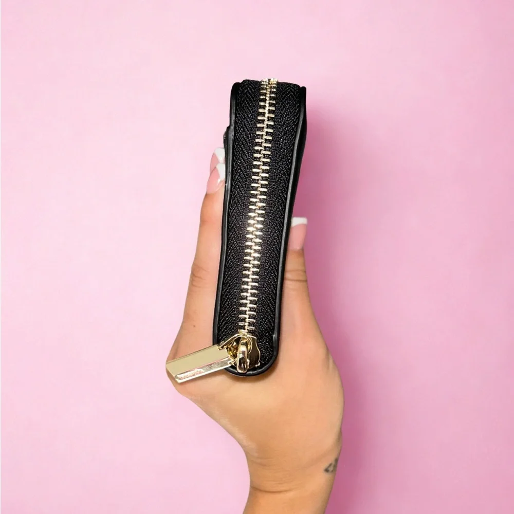 NWT Kate Spade New York | Black Zip-Around Wallet - Picture 5 of 14